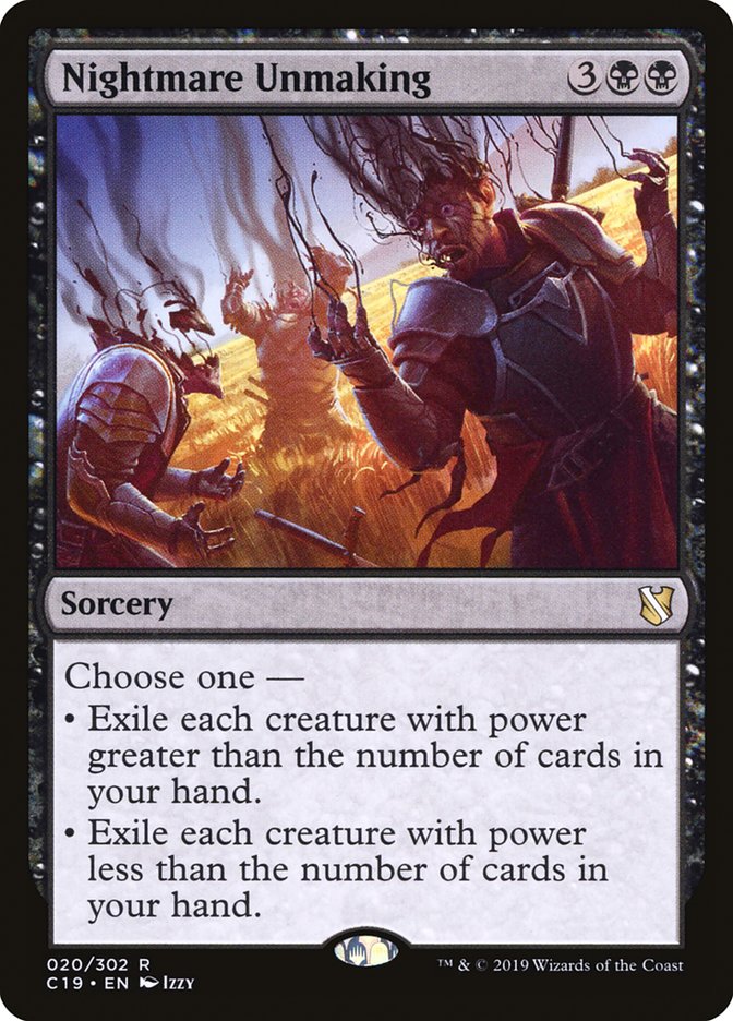 Nightmare Unmaking – Moon MTG