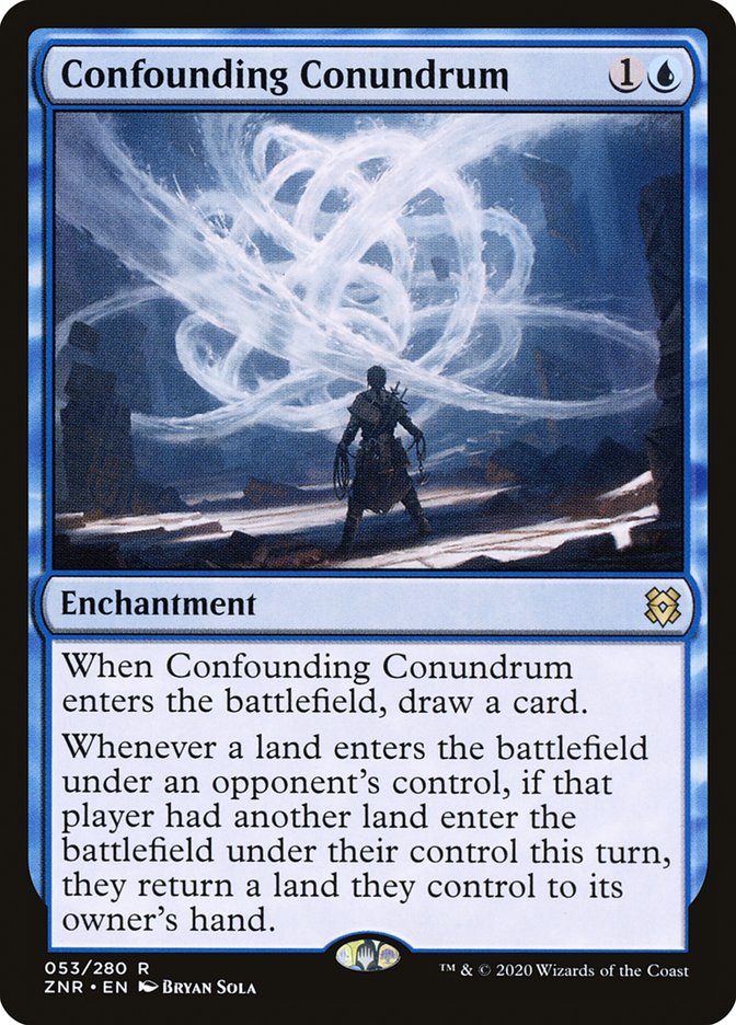 Confounding Conundrum znr 53