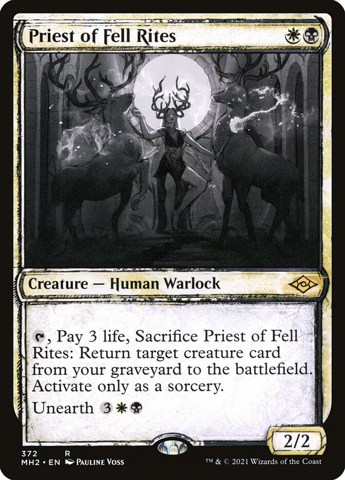Priest of Fell Rites mh2 372