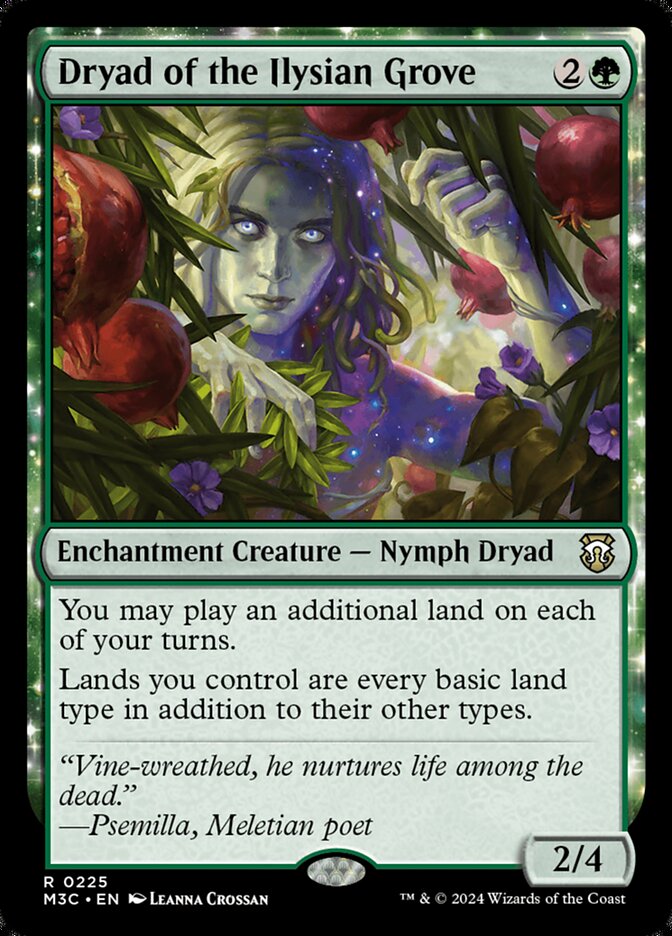 Dryad of the Ilysian Grove m3c 225