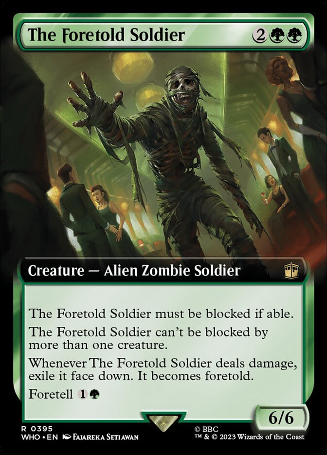 The Foretold Soldier who 395