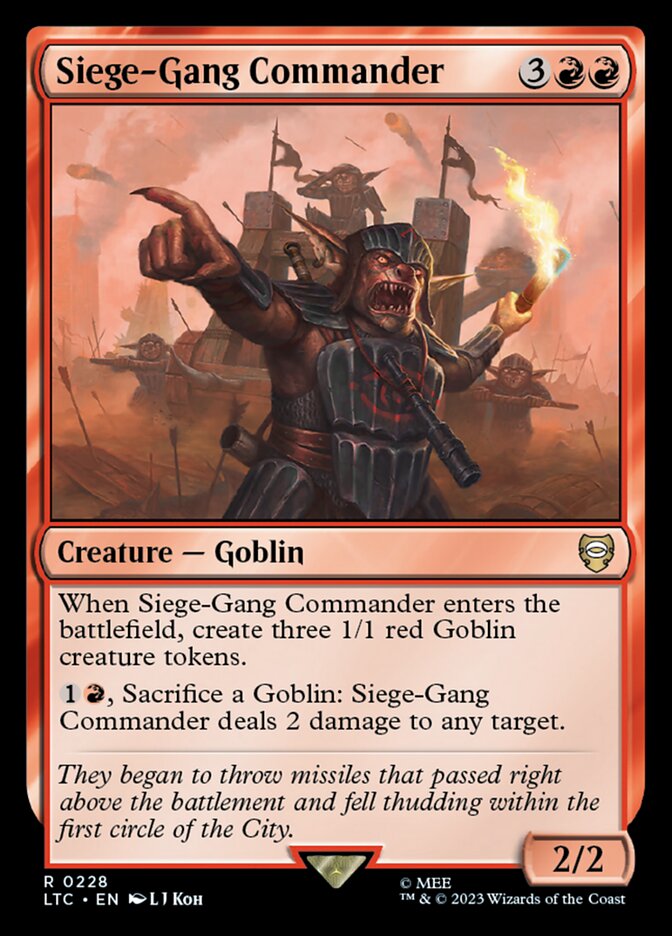 Siege-Gang Commander ltc 228