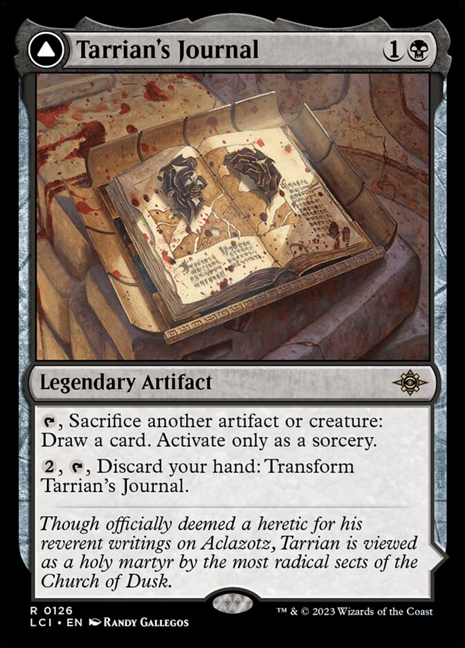 Tarrian's Journal // The Tomb of Aclazotz lci 126