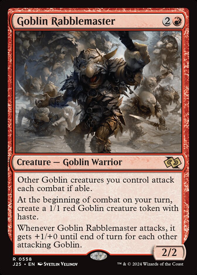 Goblin Rabblemaster j25 558