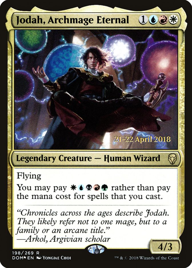 Jodah, Archmage Eternal pdom 198s
