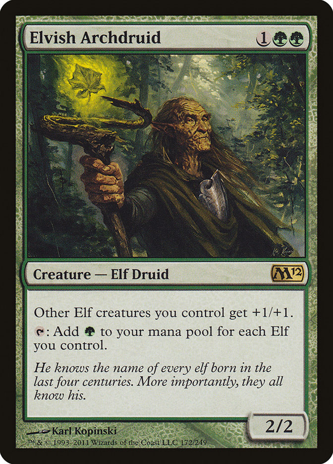 Elvish Archdruid m12 172