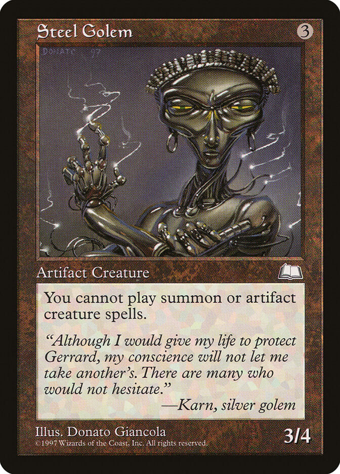Steel Golem wth 157
