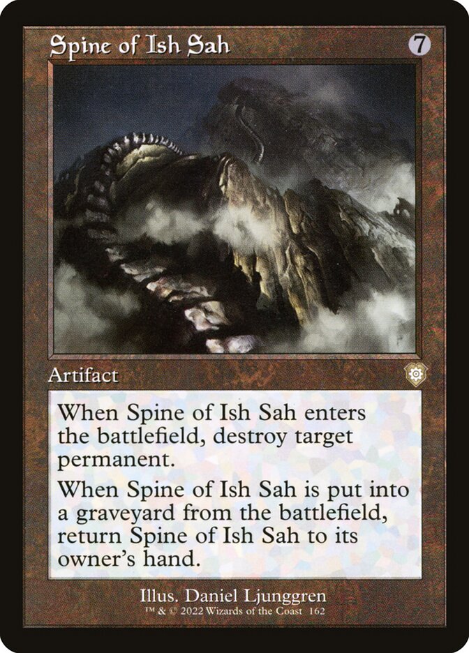 Spine of Ish Sah brc 162