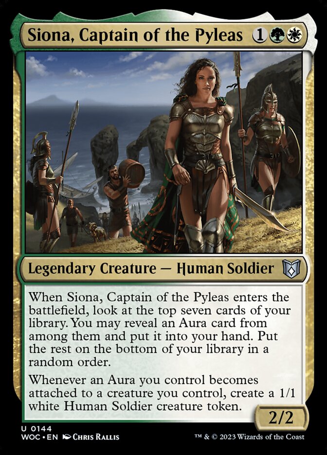 Siona, Captain of the Pyleas woc 144