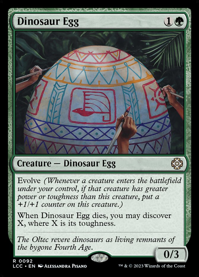 Dinosaur Egg lcc 92