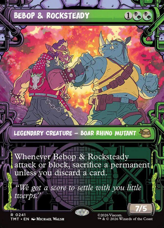 Bebop & Rocksteady tmt 241