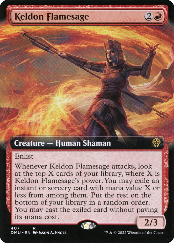 Keldon Flamesage dmu 407