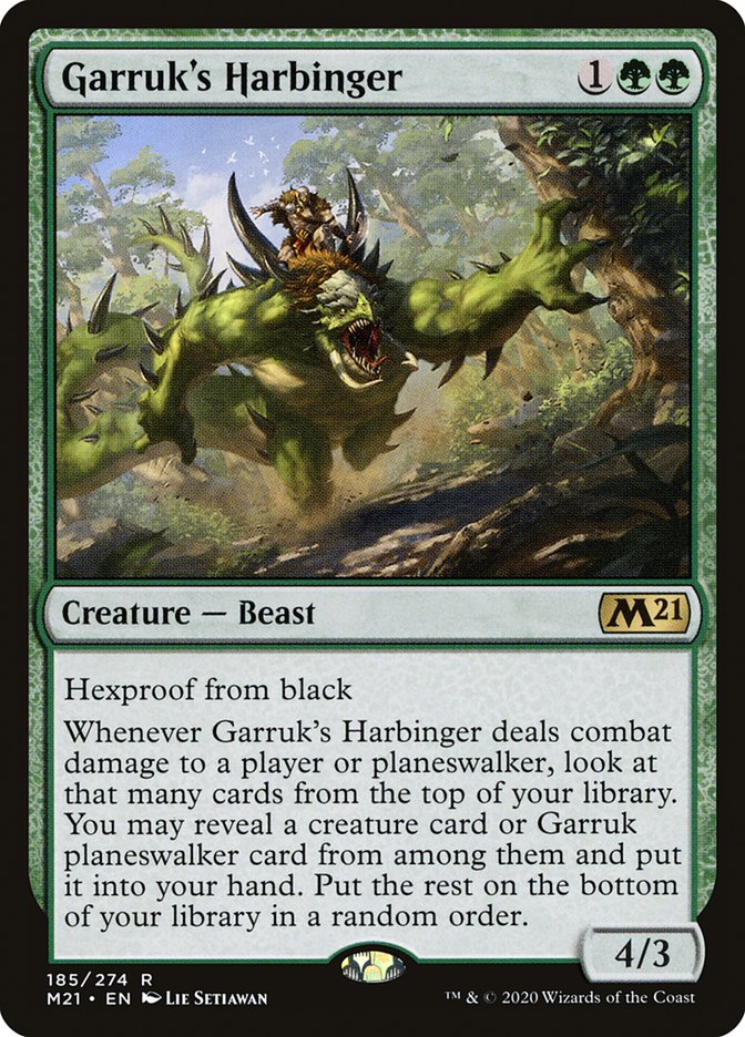 Garruk's Harbinger m21 185