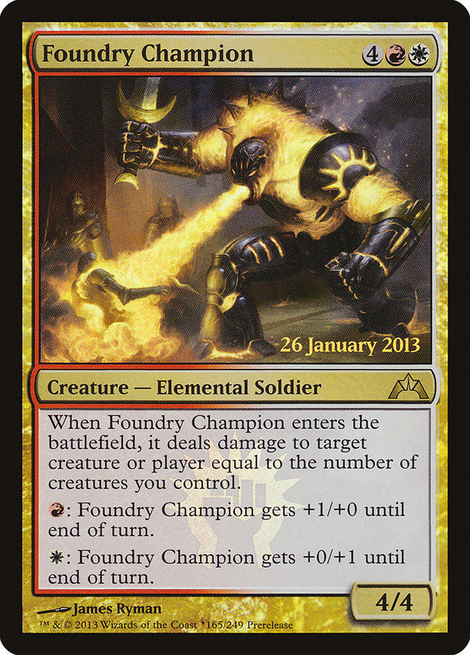 Foundry Champion pgtc 165★