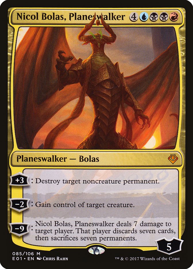 Nicol Bolas, Planeswalker e01 85