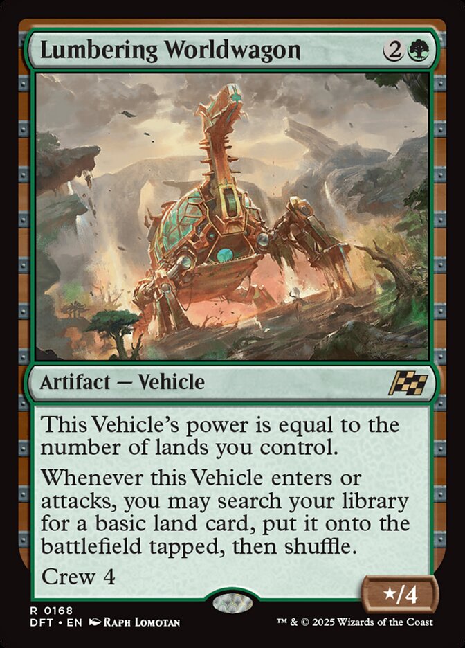Lumbering Worldwagon dft 168