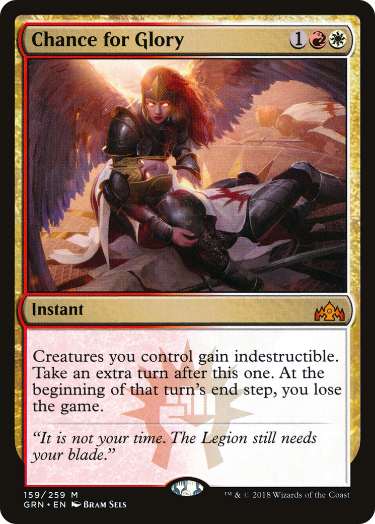 Chance for Glory Single MTG Card Moon MTG Chance for Glory Single MTG Card Moon MTG