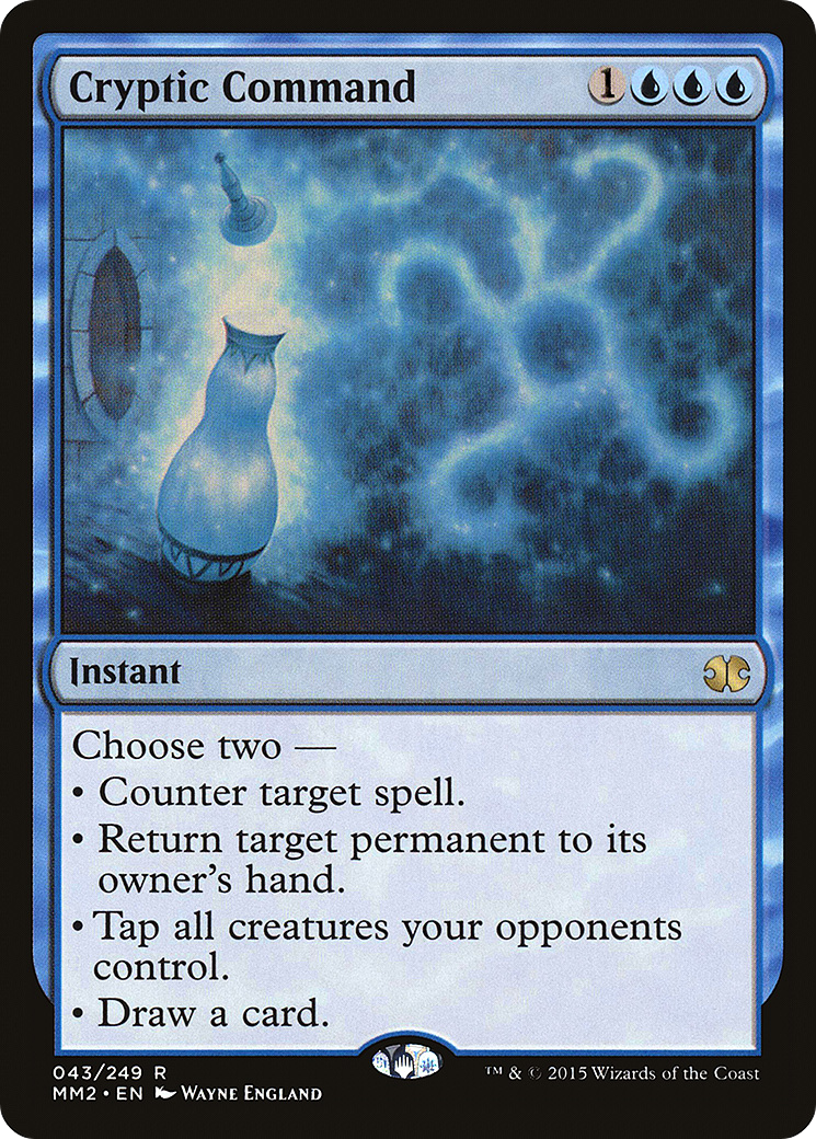 command cards mtg Cryptic Command - MTG Single Card