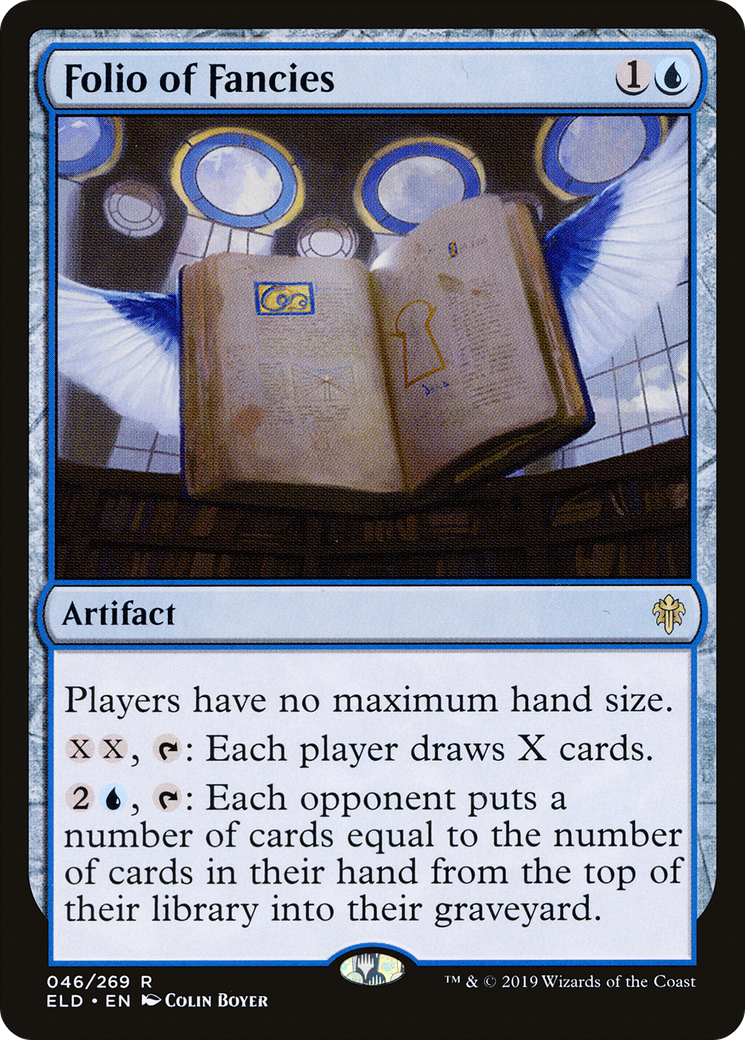 Folio of Fancies Single MTG Card Moon MTG Folio of Fancies Single MTG Card Moon MTG
