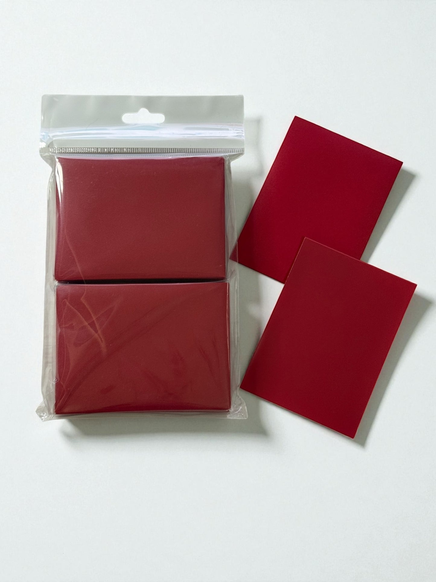 Red Matte Sleeves