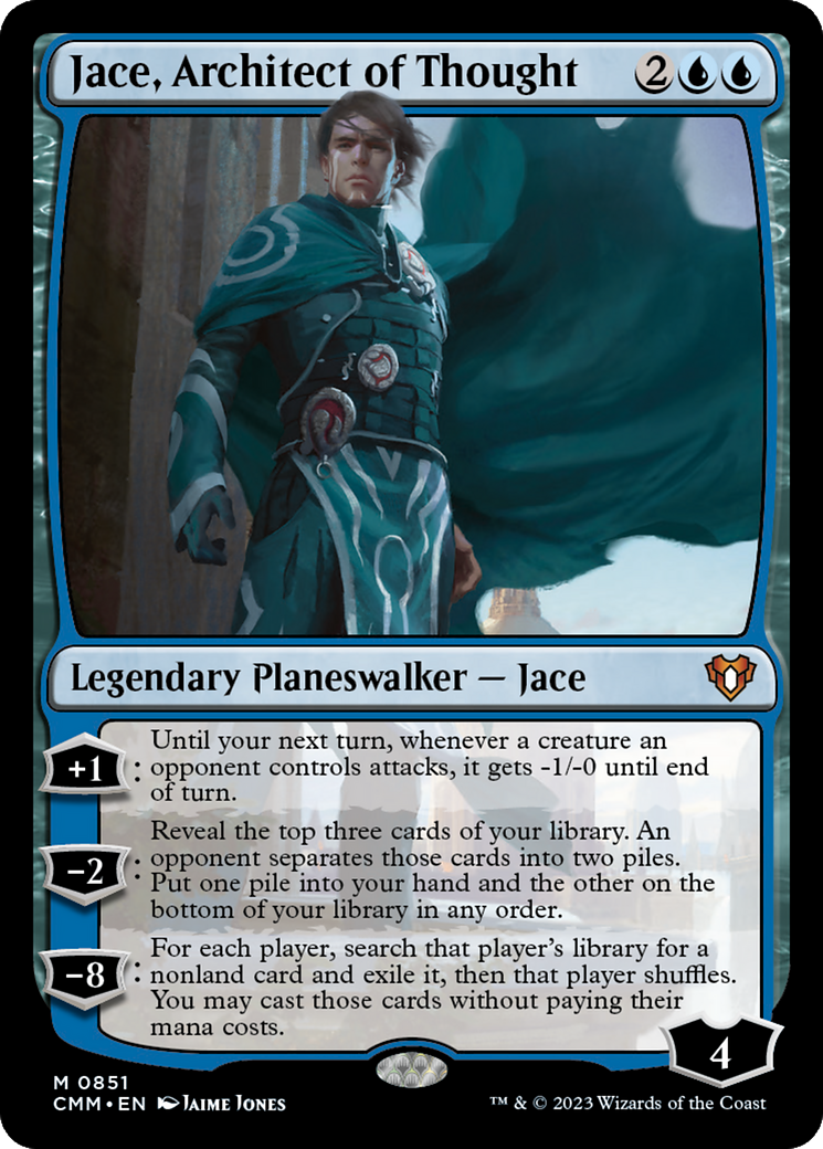 jace mtg card Jace, Architect of Thought – Moon MTG