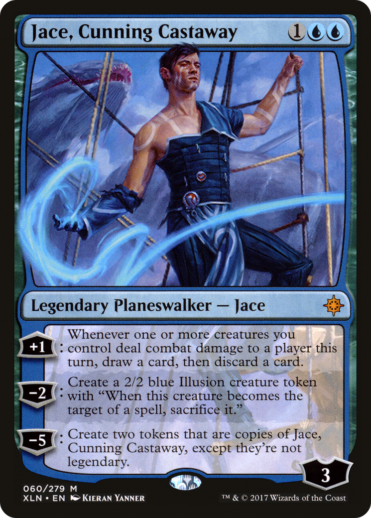 Jace, Cunning Castaway Single MTG Card Moon MTG Jace, Cunning Castaway Single MTG Card Moon MTG