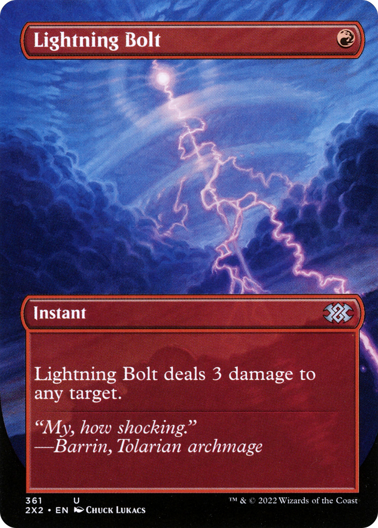 lightning cards mtg Lightning Bolt - MTG Single Card