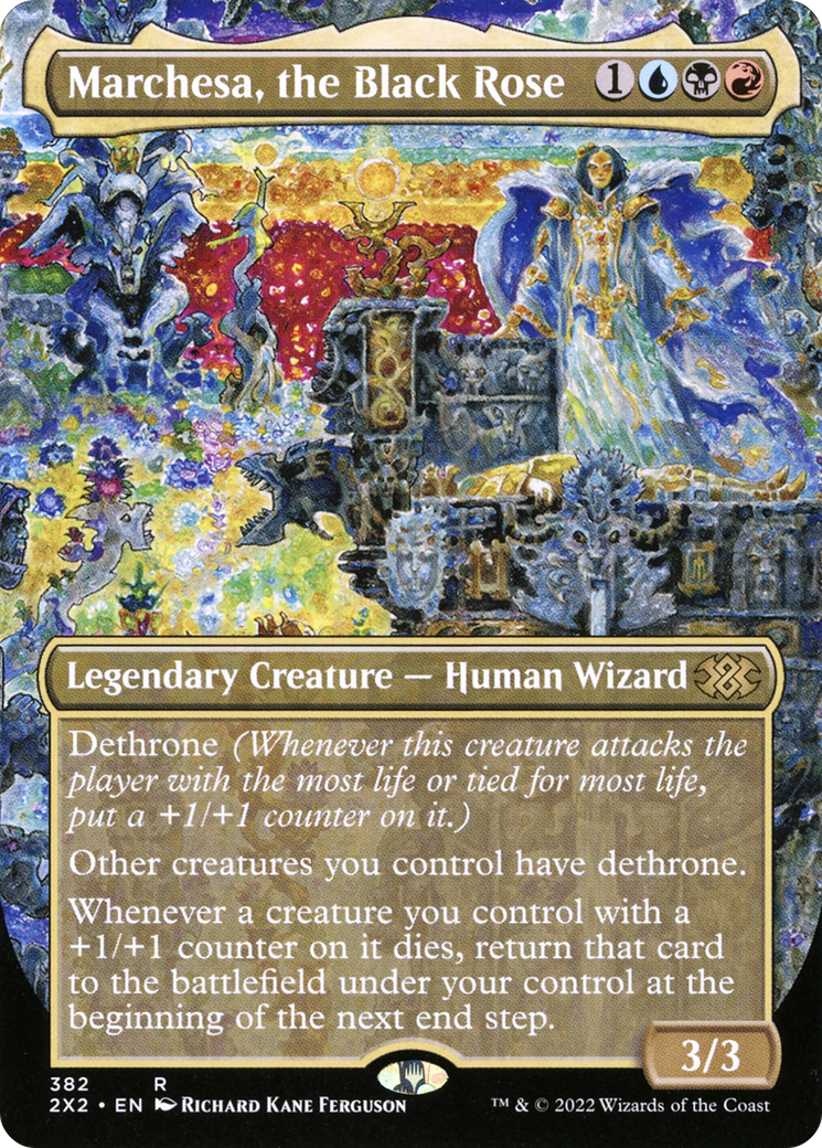 rose mtg card Marchesa, the Black Rose - MTG Single Card