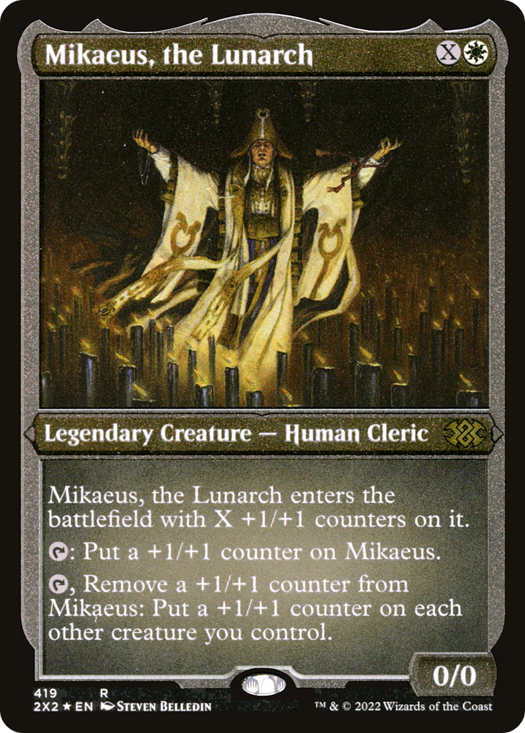mtg moon cards Mikaeus, the Lunarch - MTG Single Card