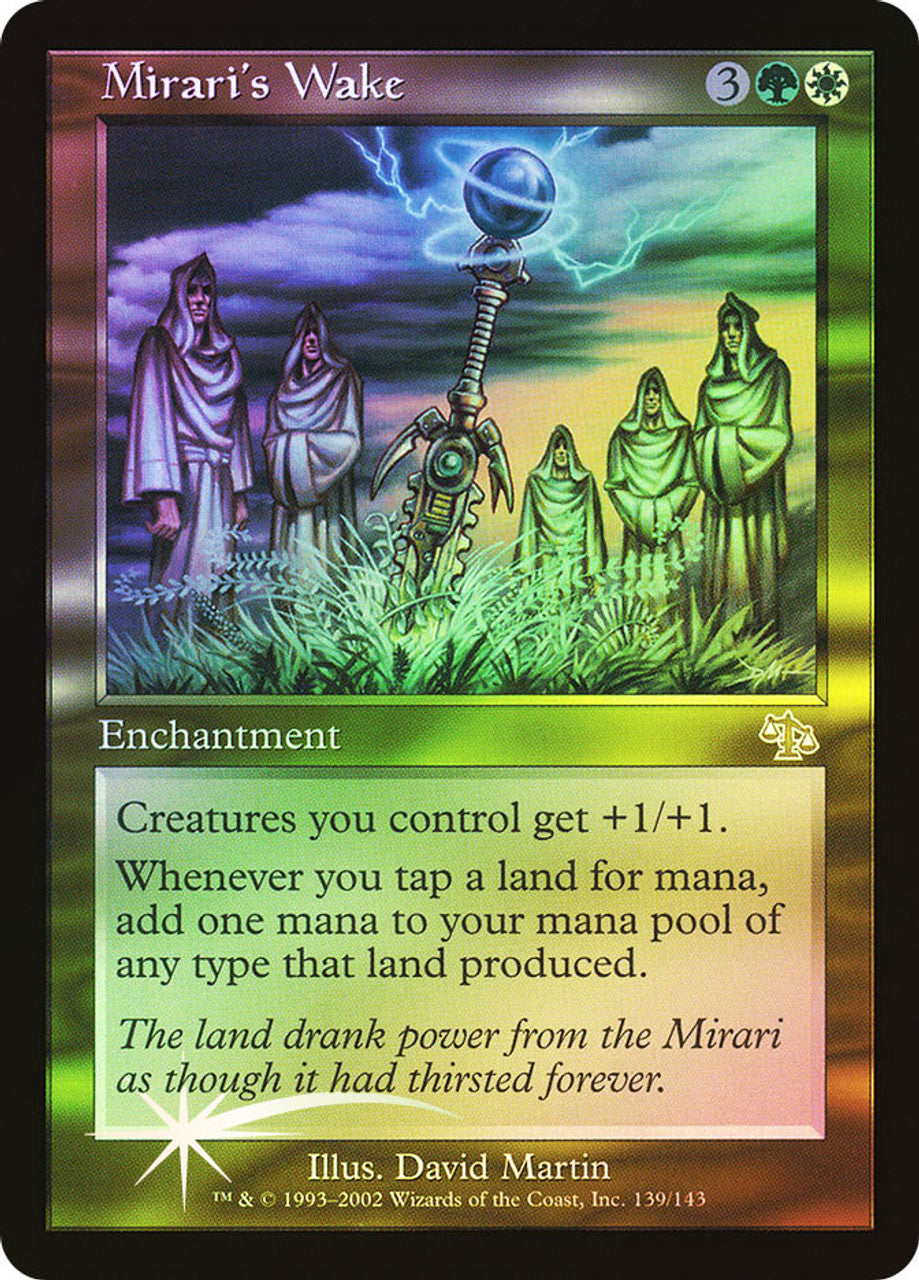 Mirari's Wake (JUD Foil) Single MTG Card Moon MTG Mirari's Wake (JUD Foil) Single MTG Card Moon MTG