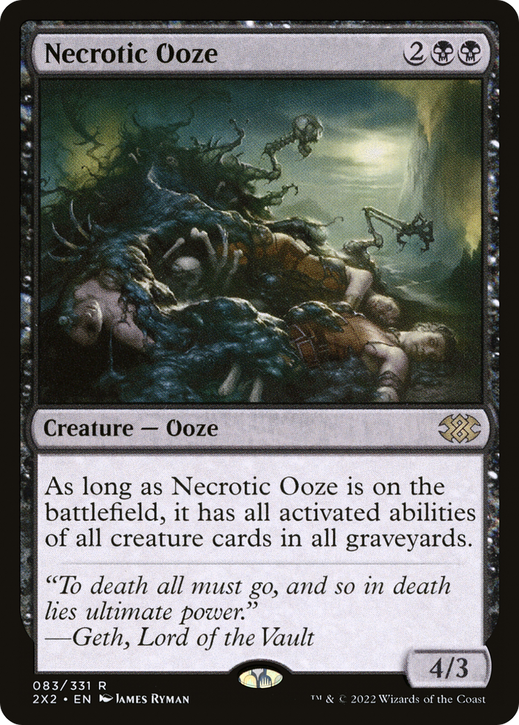 Necrotic Ooze - MTG Single Card