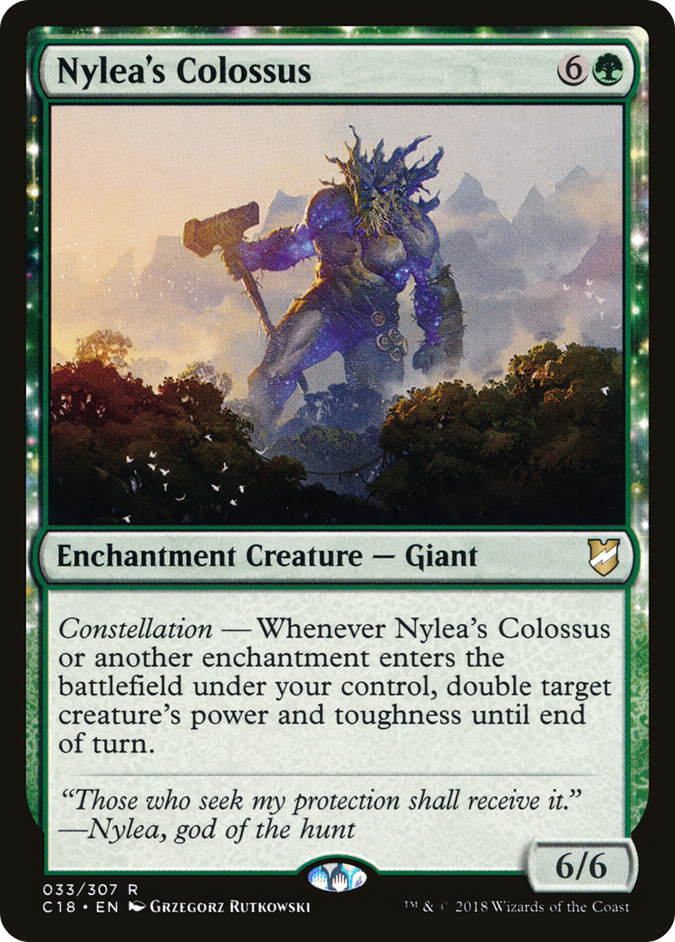 buy individual mtg cards Nylea's Colossus Single MTG Card