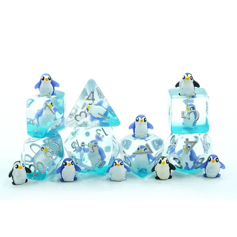 Penguin Resin Dice Set