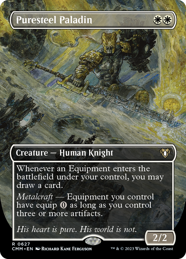 Puresteel Paladin - MTG Single Card | Moon MTG Puresteel Paladin - MTG Single Card | Moon MTG