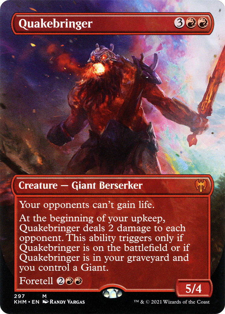 Quakebringer - MTG Single Card | Moon MTG Quakebringer - MTG Single Card | Moon MTG