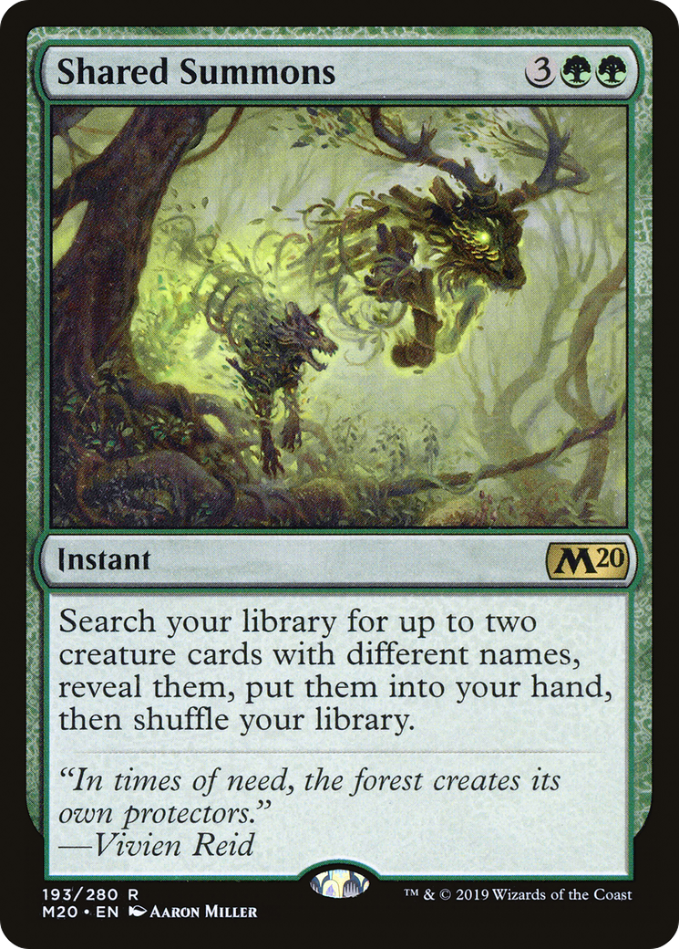 Shared Summons – Moon MTG