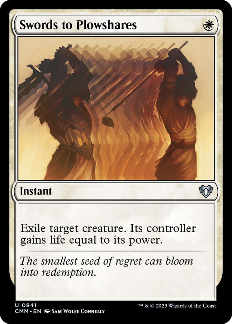 mtg sword cards Swords to Plowshares - MTG Single Card