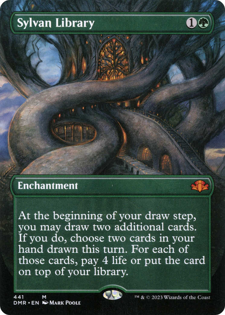 Sylvan Library - MTG Single Card | Moon MTG Sylvan Library - MTG Single Card | Moon MTG