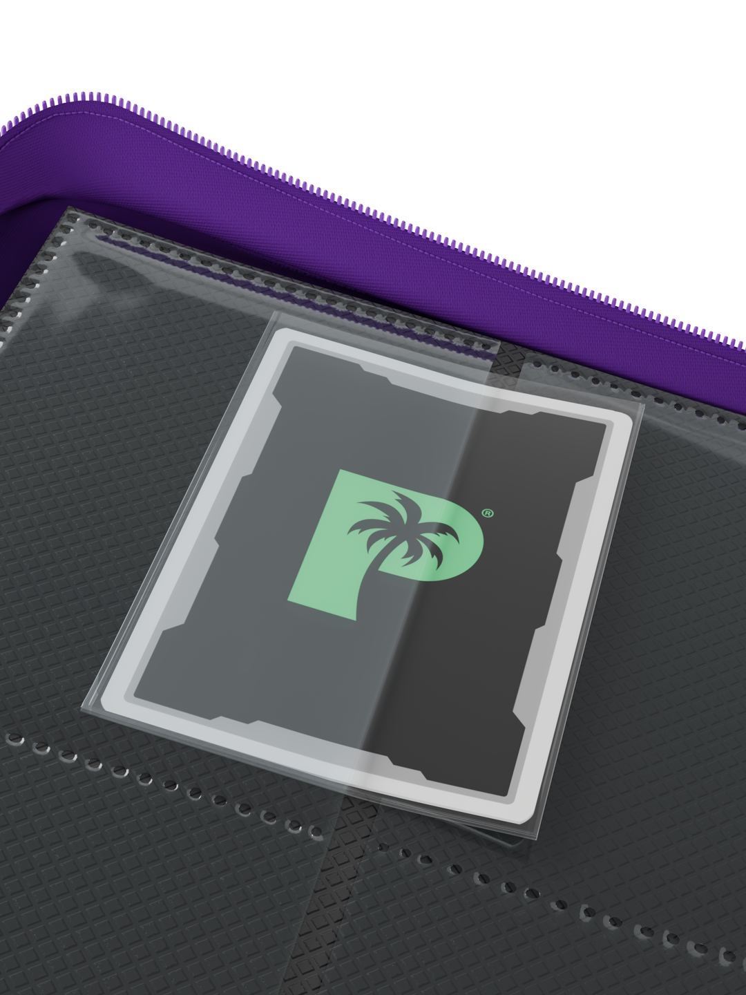 Palms Off - Collector's Series 9 Pocket Zip Binder - Purple