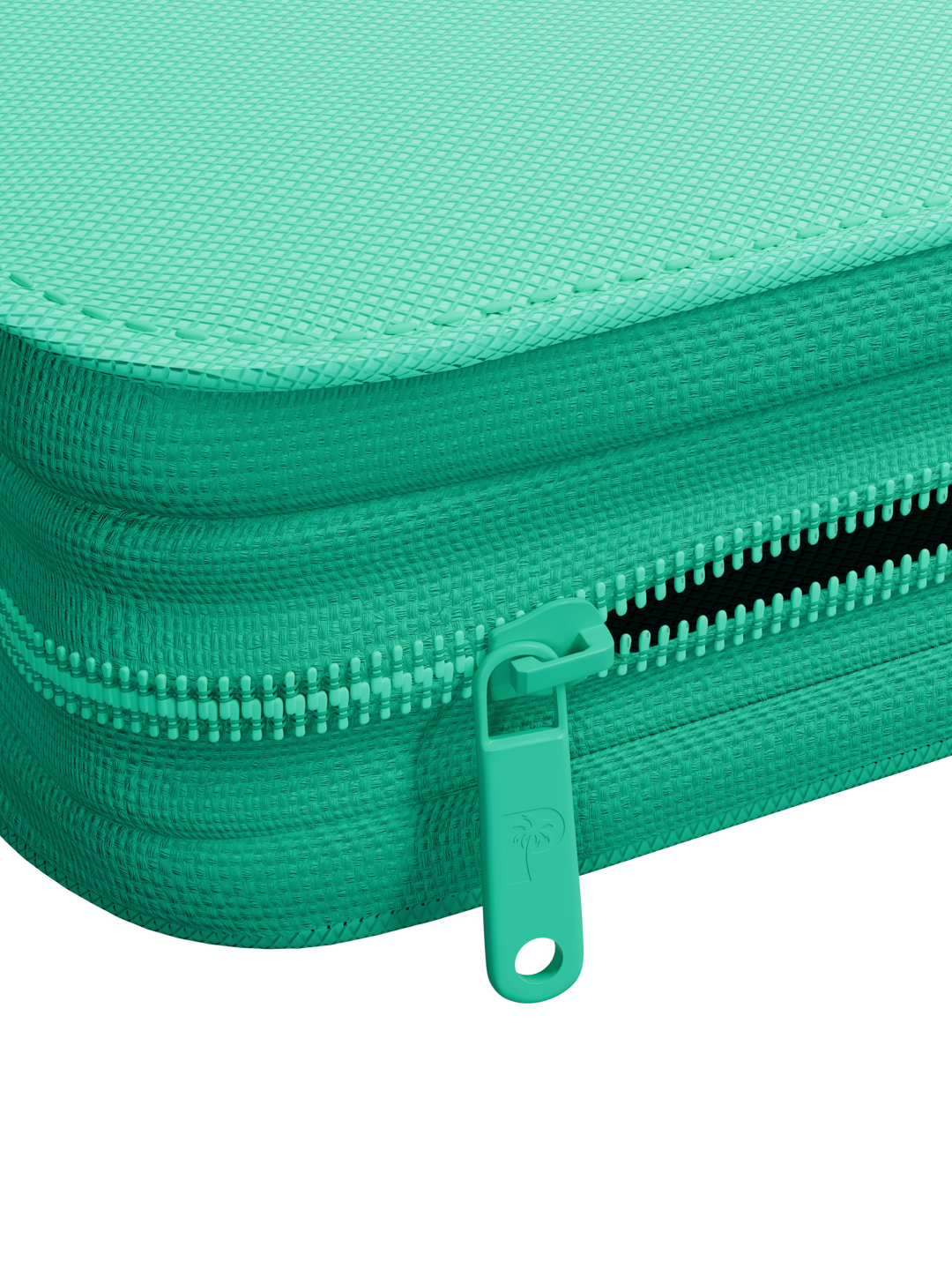 Palms Off - Collector's Series 12 Pocket Zip Binder - Turquoise