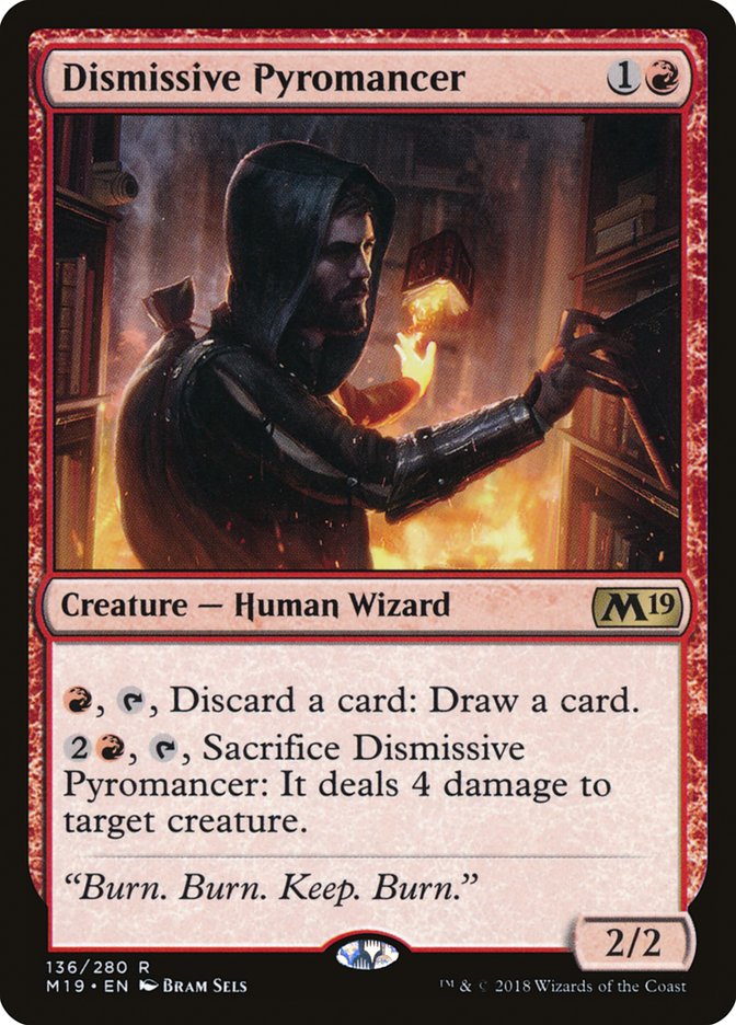 Dismissive Pyromancer m19 136