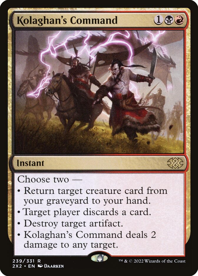 Kolaghan's Command 2x2 239
