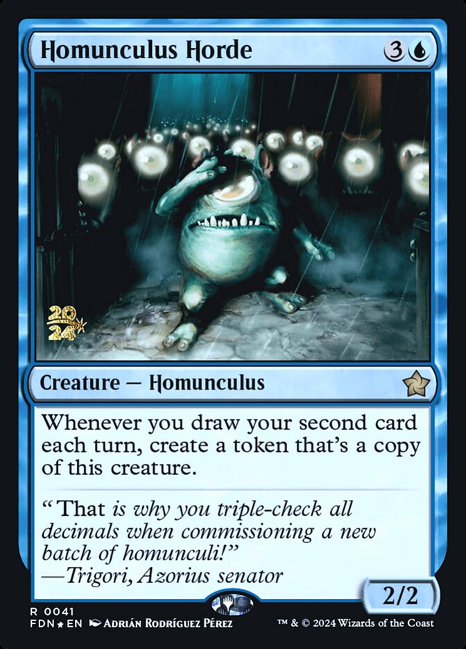 Homunculus Horde pfdn 41s