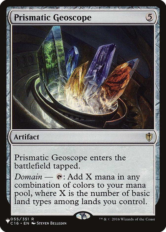Prismatic Geoscope plst C16-55