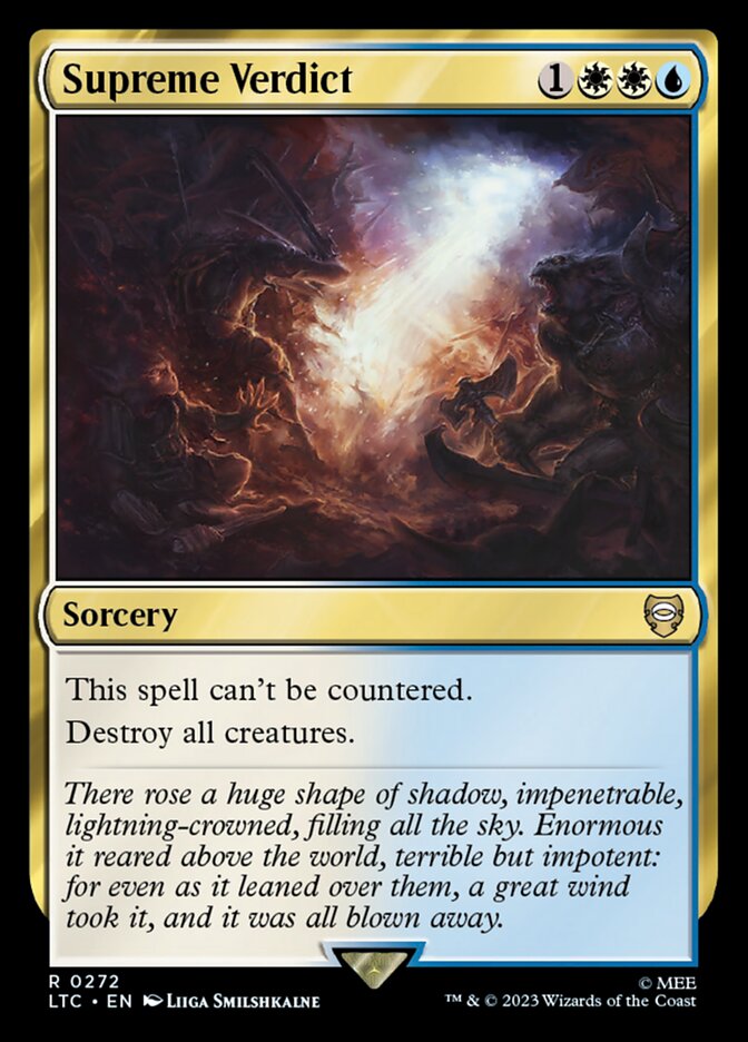 Supreme Verdict ltc 272