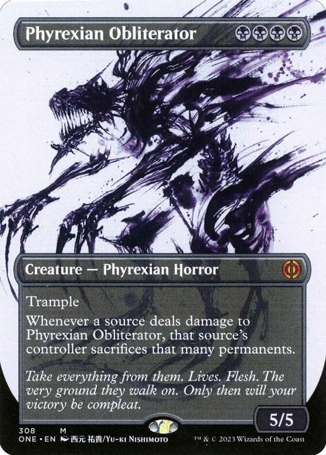 Phyrexian Obliterator one 308
