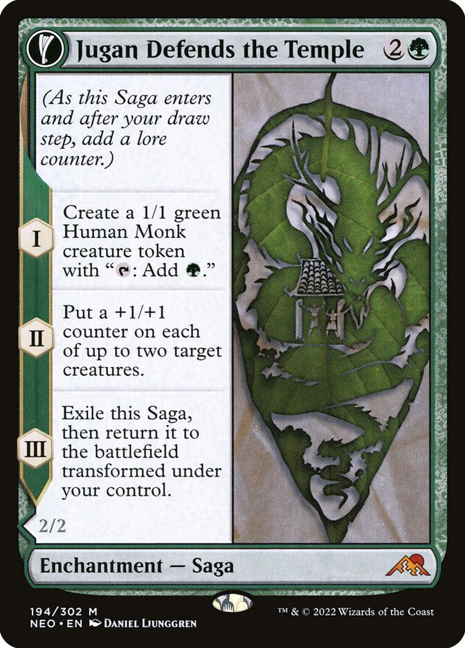 Jugan Defends the Temple // Remnant of the Rising Star neo 194