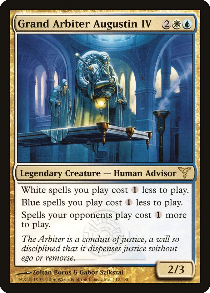 Grand Arbiter Augustin IV dis 112
