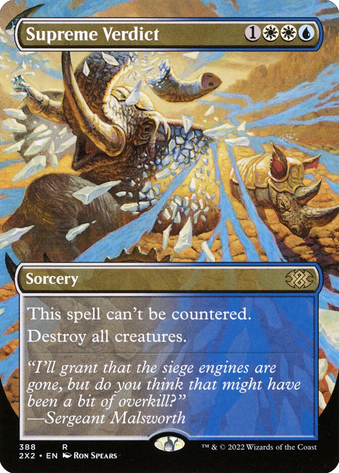 Supreme Verdict 2x2 388