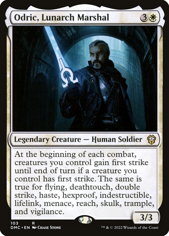 Odric, Lunarch Marshal dmc 103